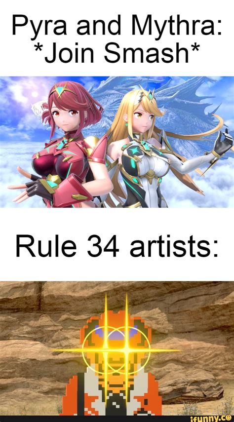 Rule 34 / mythra 